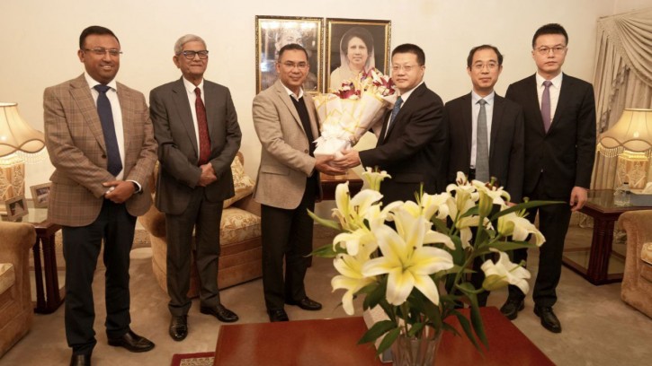 তারেক রহমানের সঙ্গে চীনের রাষ্ট্রদূতের সাক্ষাৎ