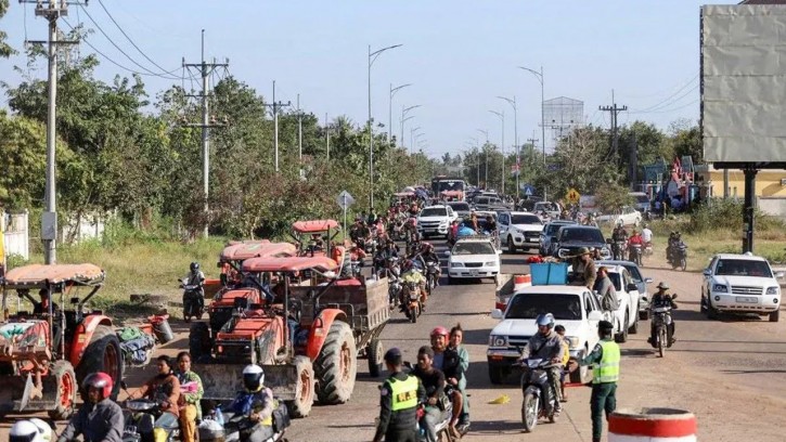 কম্বোডিয়ার ক্যাসিনো হাবে থাইল্যান্ডের হামলা