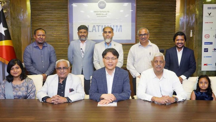 টেকসই শিল্পোন্নয়নে একত্রিত হলো এনভয় টেক্সটাইলস ও এডিবি