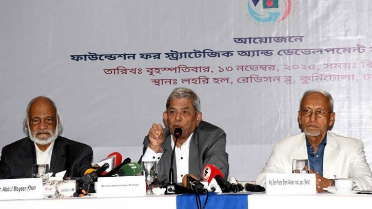 দেশে গণতন্ত্র ফেরাতে হলে নির্বাচনই একমাত্র বিকল্প : মির্জা ফখরুল