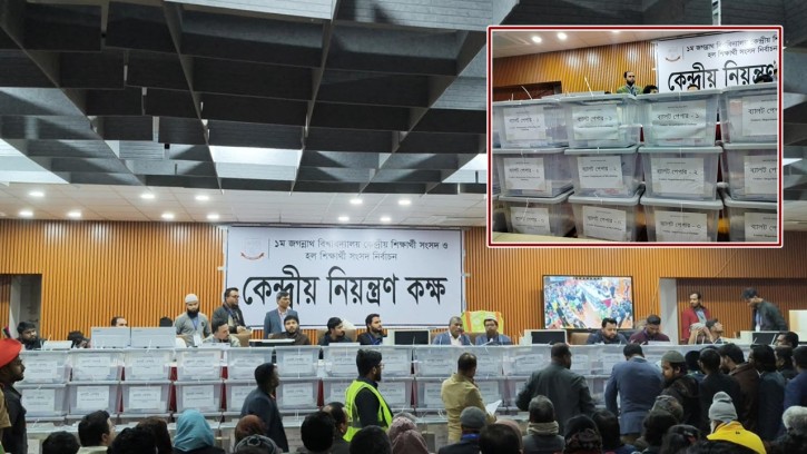 ২৫ কেন্দ্রের ফল ঘোষণা, ৮০ ভোটে এগিয়ে শিবির