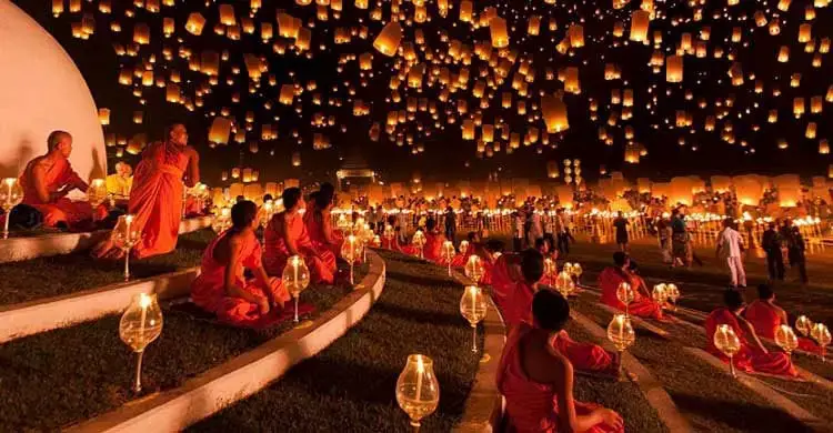 আজ ‘শুভ প্রবারণা পূর্ণিমা’