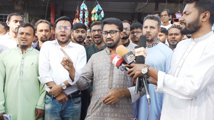 আওয়ামী লীগ রাজপথে নামলেই তাদের ধোলাই করা হবে : রাশেদ খাঁন